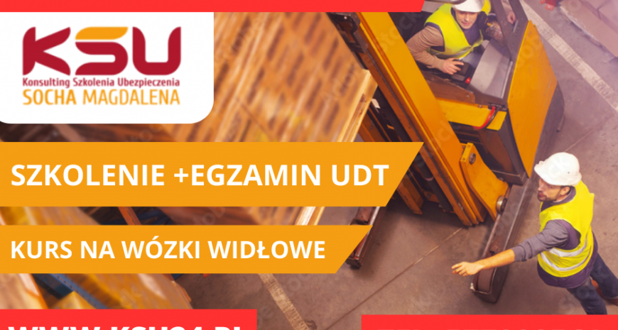 Kurs wózki widłowe Sandomierz